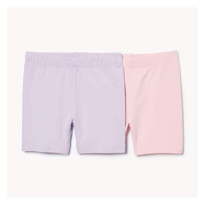Toddler Girls' 2-Pack Bike Shorts